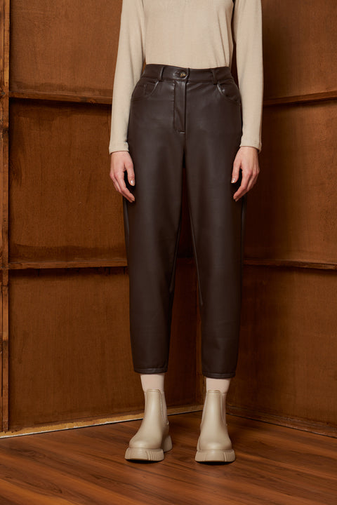 Vegan Leather Pants