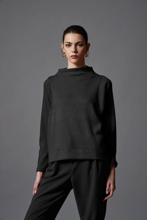 Μπλούζα πλεκτή ραιγιόν