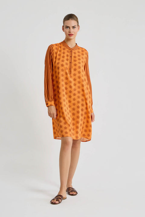 Mix Prints mini φόρεμα με ΜΑΟ ΓΙΑΚΑ