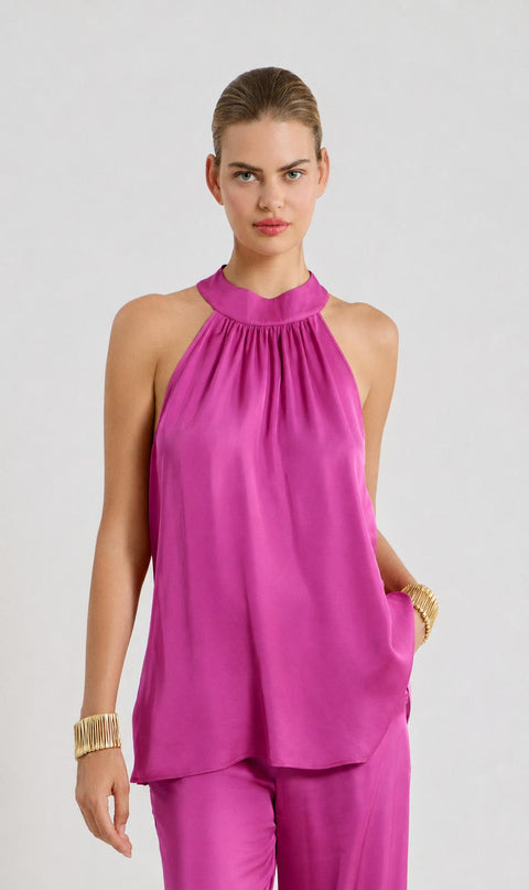 Μπλούζα με παρτούς ώμους