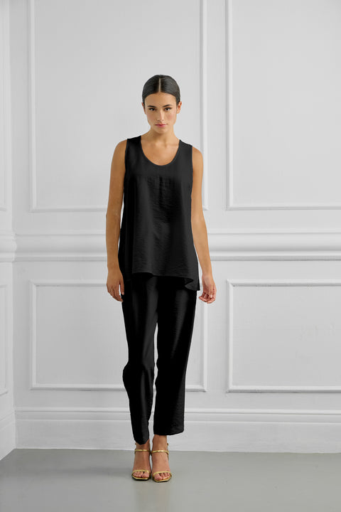 Women's Straight-Leg Pants in Viscose 