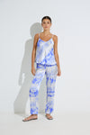 Women’s Tie-Dye Elastic Waist Trousers