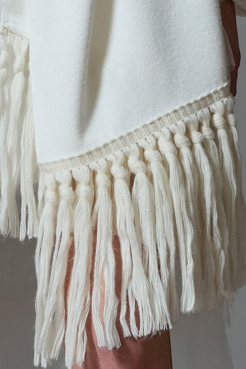 Εσάρπα ραιγιόν με κρόσια