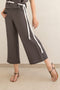 Zip Up Culotte made of Linen - Rayon