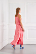 Φόρεμα σε Α γραμμή από βισκόζη Ένα εντυπωσιακό φόρεμα για πρωί ή βράδυ Σύνθεση 60% VISCOSE- 40% RAYON
