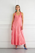 Φόρεμα σε Α γραμμή από βισκόζη Ένα εντυπωσιακό φόρεμα για πρωί ή βράδυ Σύνθεση 60% VISCOSE- 40% RAYON