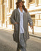Ένα άνετο πανωφόρι La Stampa με διπλές τσέπες και ιδιαίτερο μανίκι | Ρούχα σχεδιασμένα και ραμμένα στην Ελλάδα | 210 34 16 320 | Semiology.gr - The Sophisticated Fashion Brand