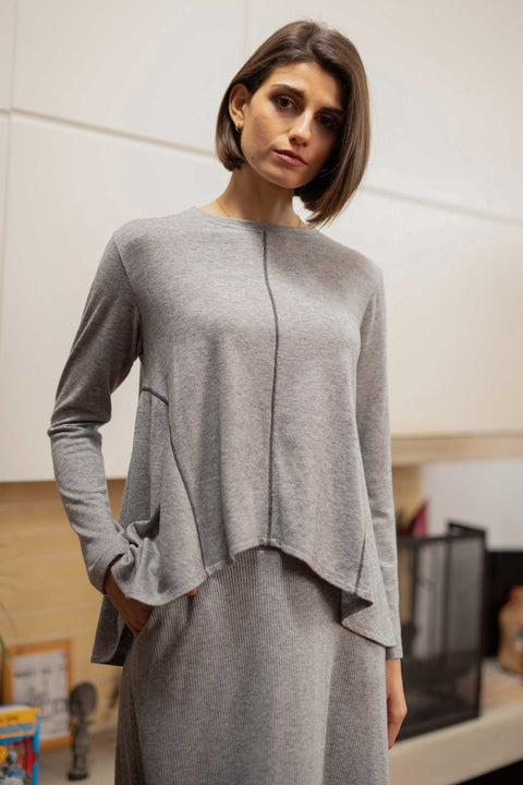 Asymmetrical Blouse